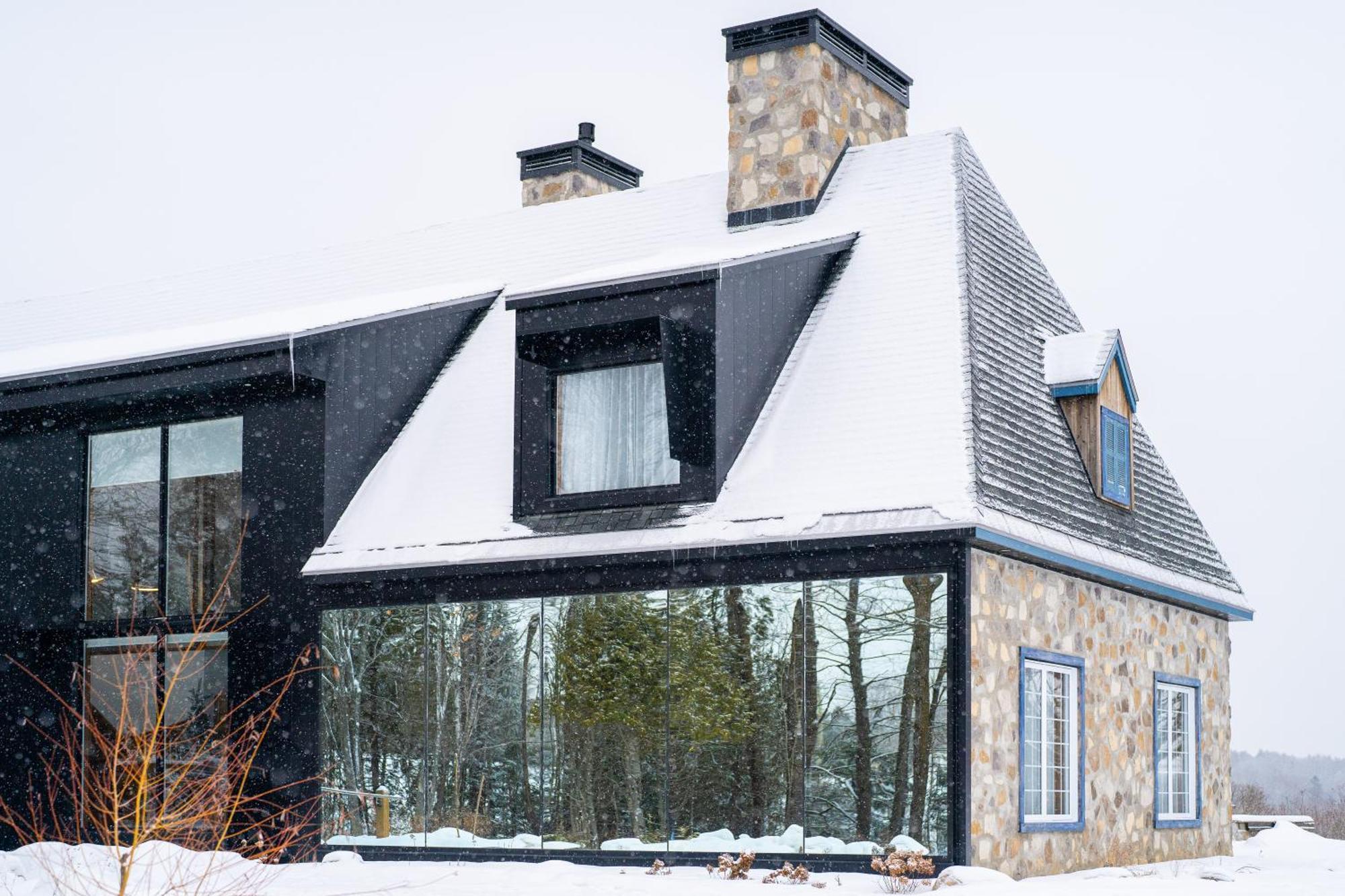 Le Baluchon Eco-Villegiature Saint-Paulin Экстерьер фото